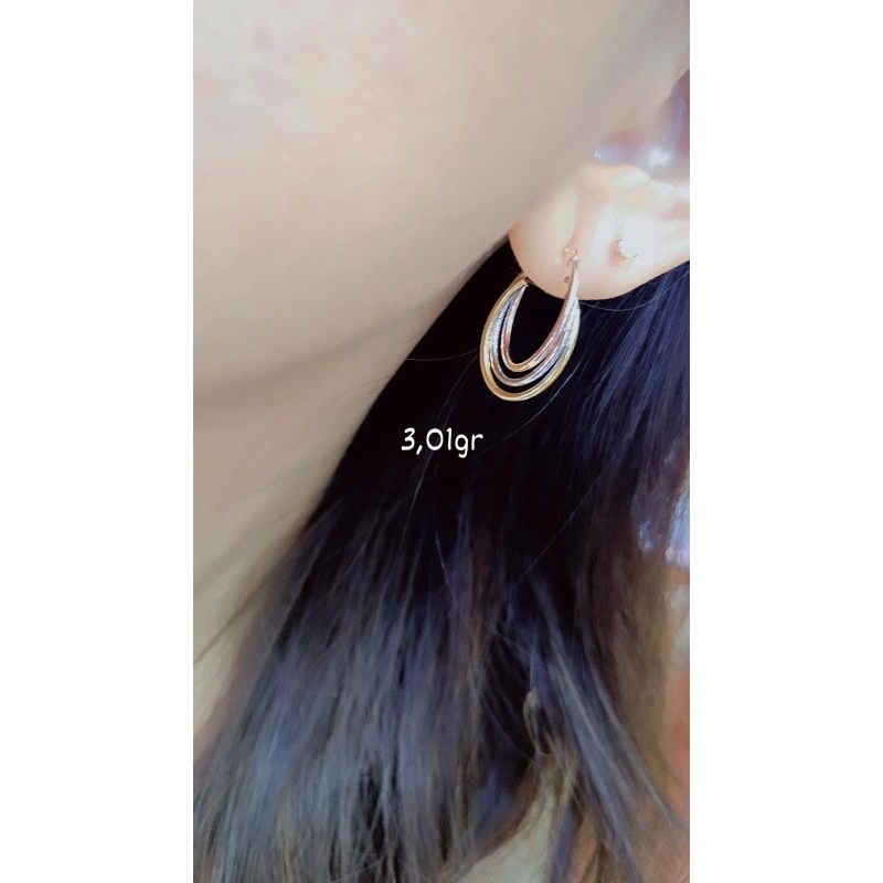Anting Emas 17k