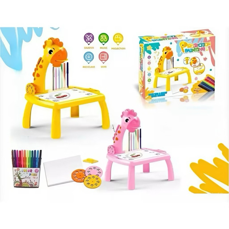 

projection table painting