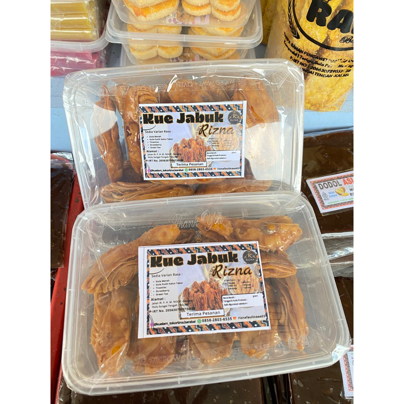 

Kue jabuk Gula merah Rizna barabai