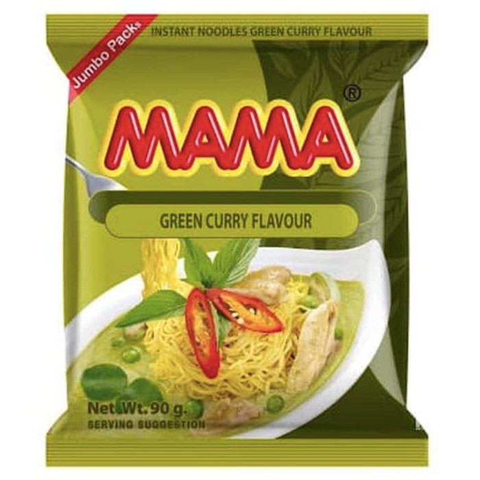 

MAMA GREEN CURRY FLAV 90GR – Mi Instan dengan Rasa Kari Hijau Thailand yang Autentik!