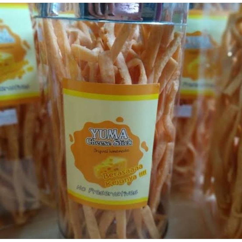 

Stick Keju Yuma / cheese stick / cemilan sehat