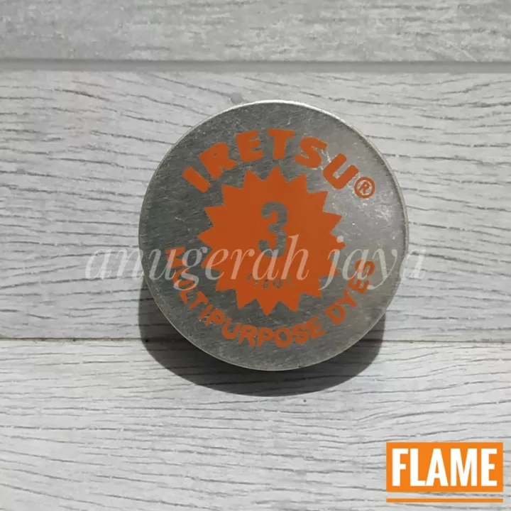 

Iretsu Pewarna Kain Pewarna Textile no 3 Flame
