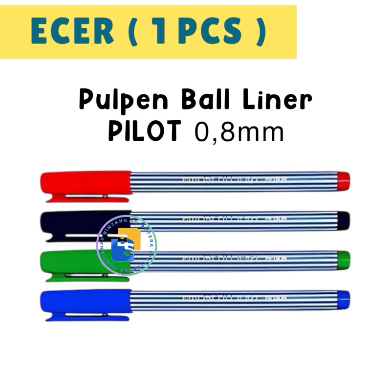 

Pulpen Tanda Tangan Balliner Pilot 0.8mm Medium