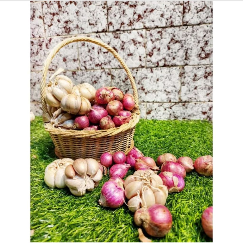 

Paket Bawang Putih Bawang Merah Fresh Super / Bawang Putih Dan Bawang Merah