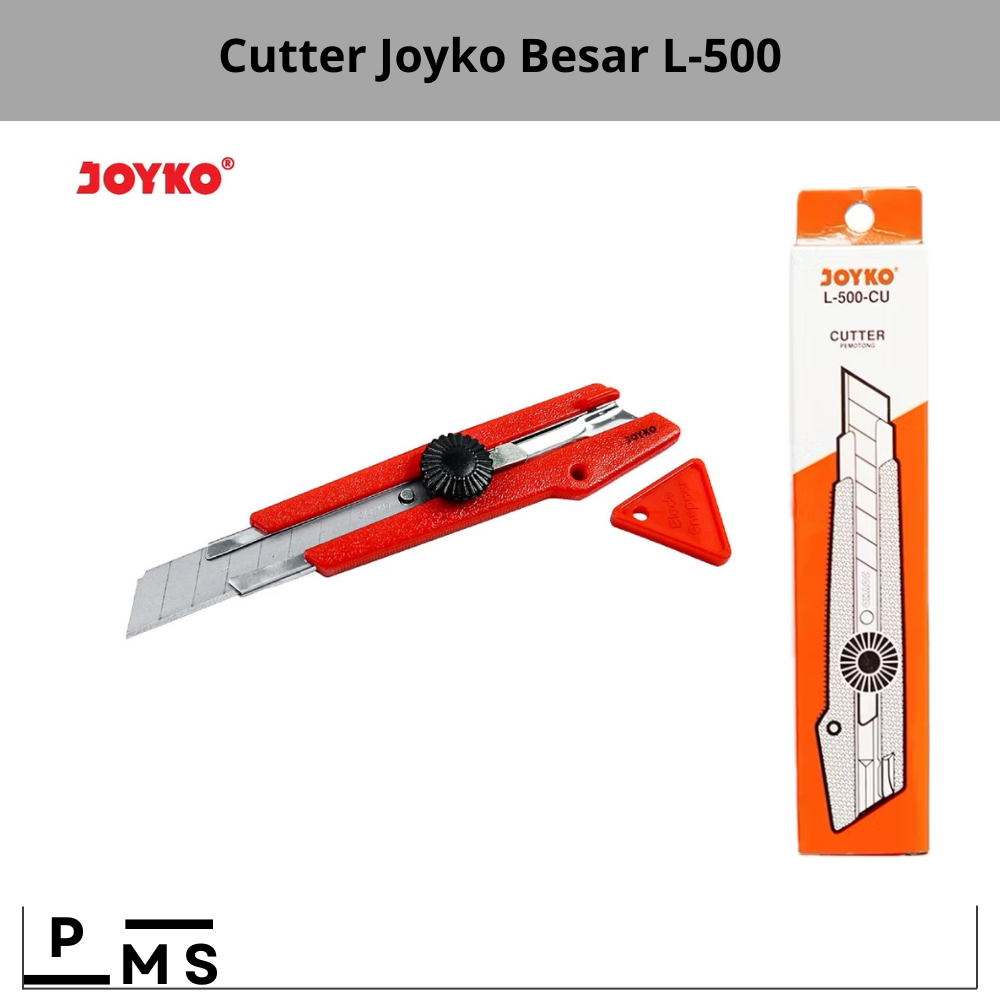

Pisau Cutter Joyko Besar L-500 Silet pemotong Kertas