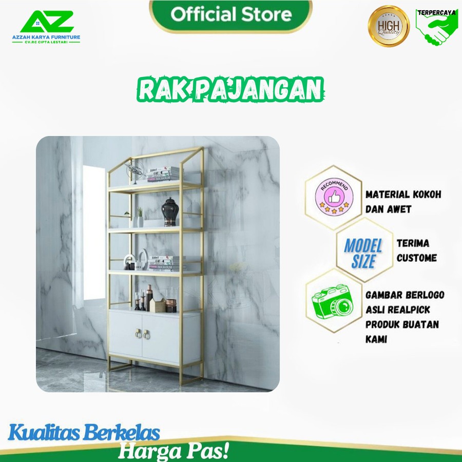 Rak Pajangan Ruangan Tamu/Rak Buku/Rak Murah