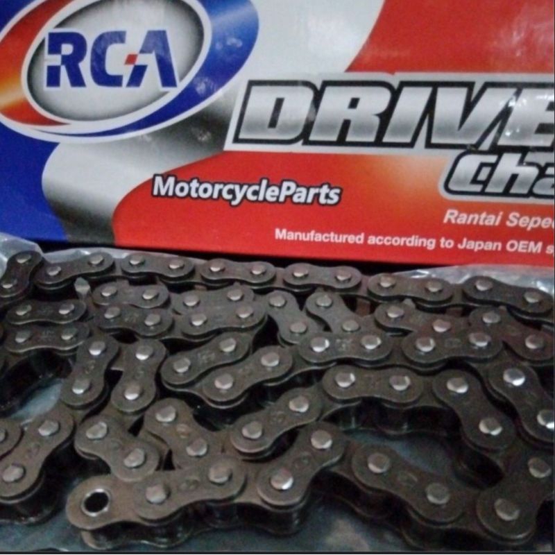rantai motor 520 104L dan 106L (tipe Hitam tebal)