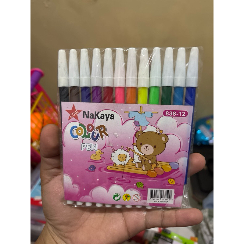 

Star Nakaya Spidol 12 warna