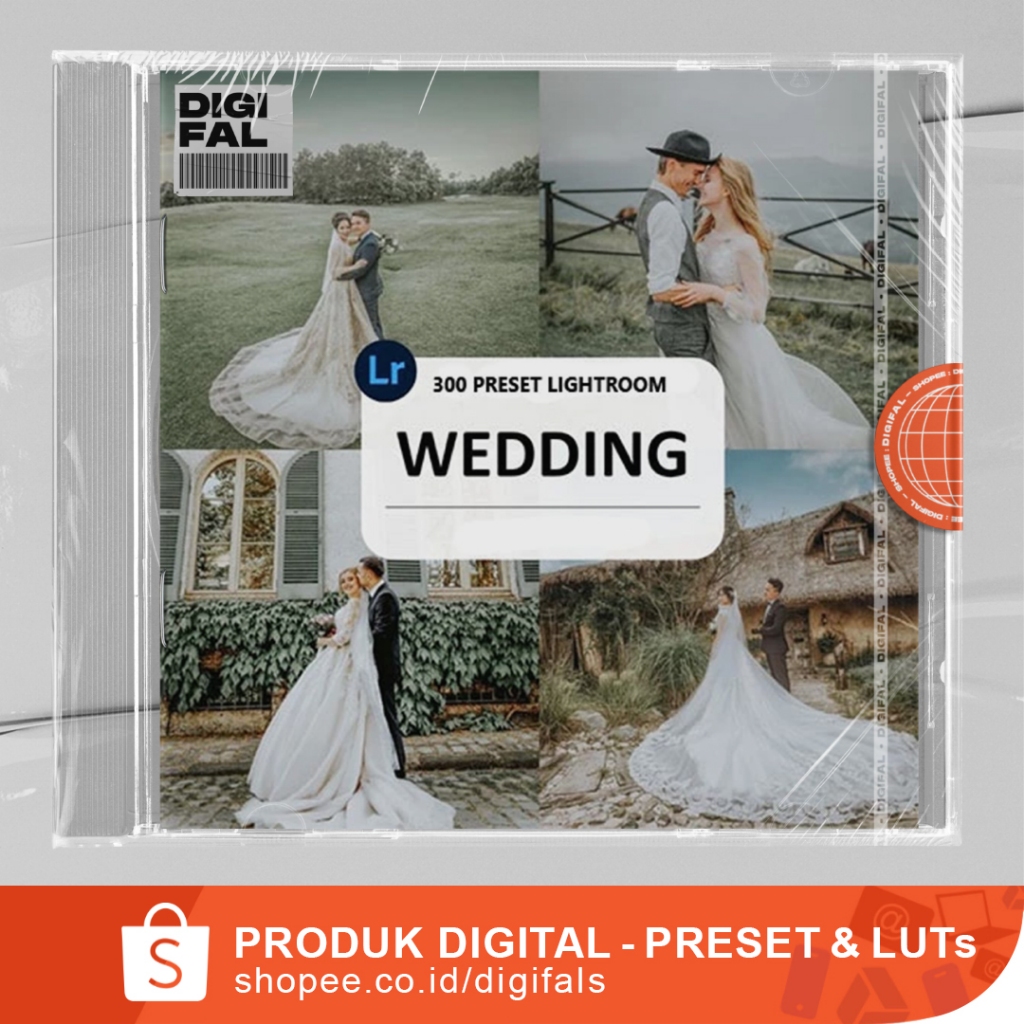 Preset Lightroom Premium Wedding Pack 300 Terbaik -  For Mobile (lOS/Android) & Versi Desktop