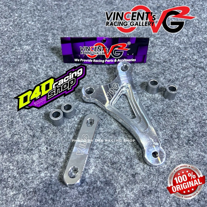 FOOTSTEP step jomblo VRG NINJA RR Breket knalpot COBRA biasa cobra NINJA RR KRR