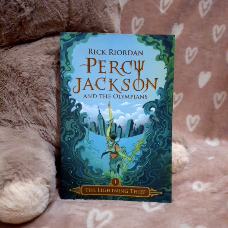 Preloved Novel Book || "Percy Jackson and the Olympians" Buku Terjemahan Original - Rick Riordan
