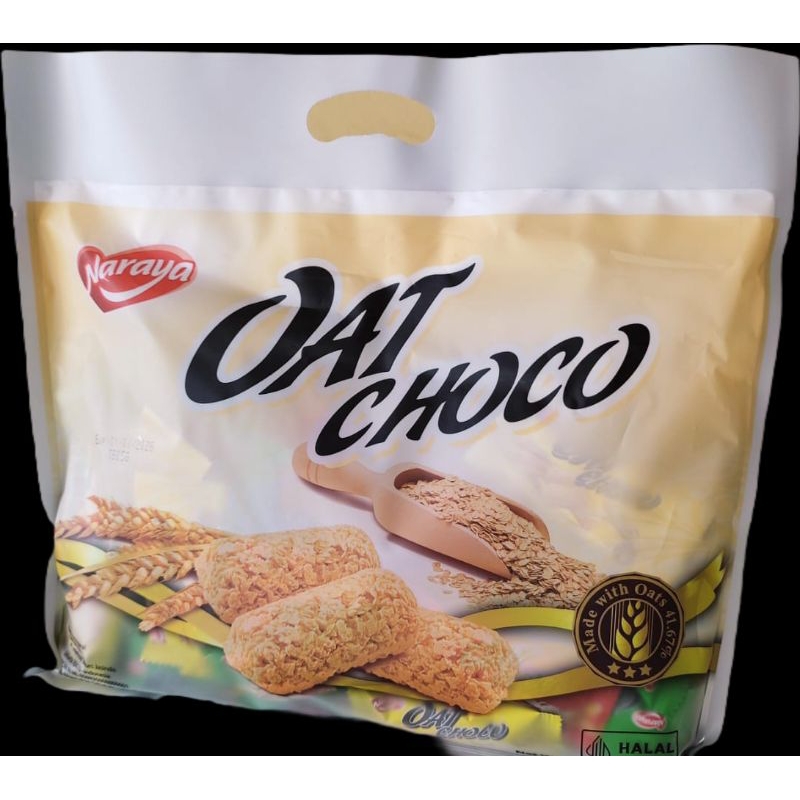 

Naraya oat choco 40 pcs x @10 gram