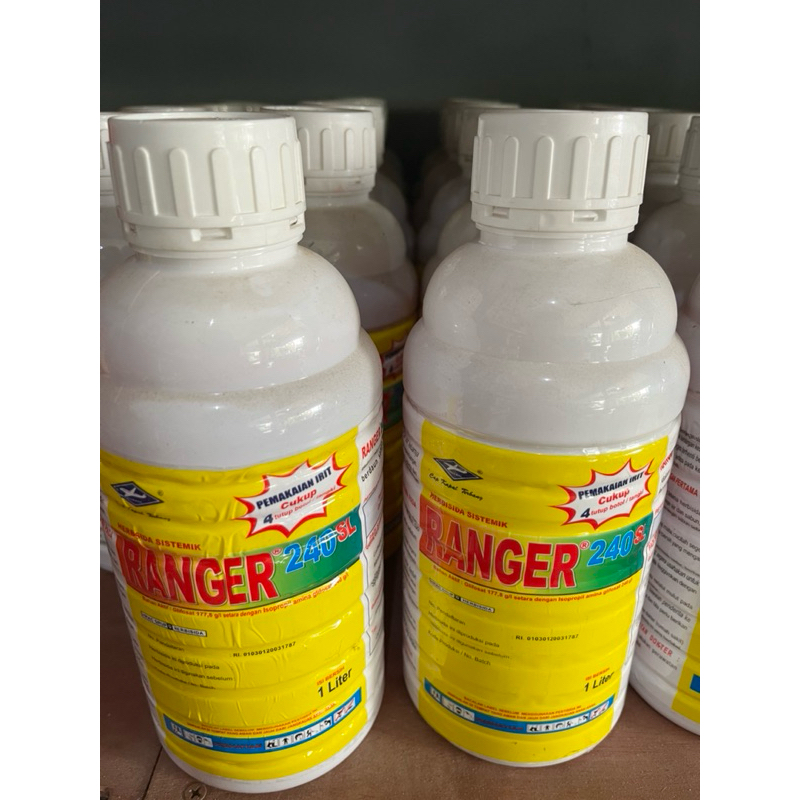 Herbisida Sistemik Obat Pembasmi Rumput Ranger 240 SL Cap Kapal Terbang 1 liter