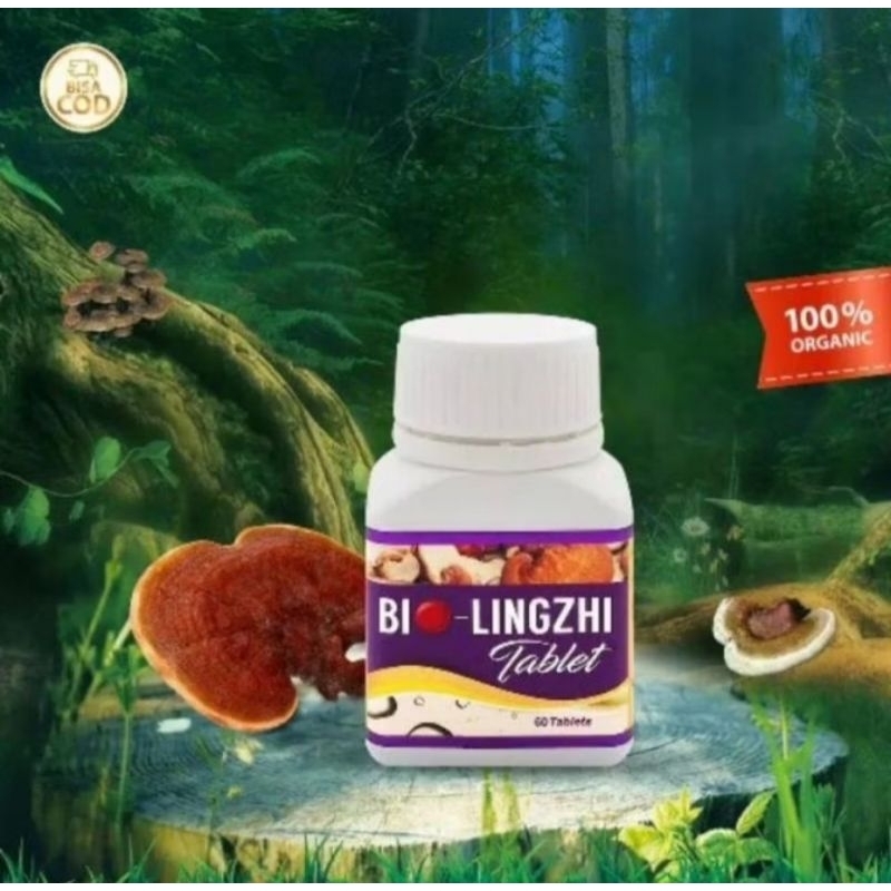 BIO LINGZHI Bio Lingzhi Tablet Original Mencegah Dan Mengobati Gagal Ginjal - Kencing Manis
