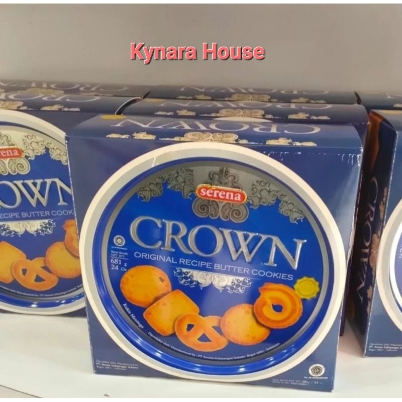 

Serena Crown Butter Cookies 681gr