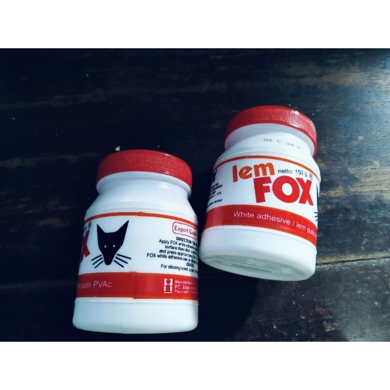 

Lem fox botol 150 gr