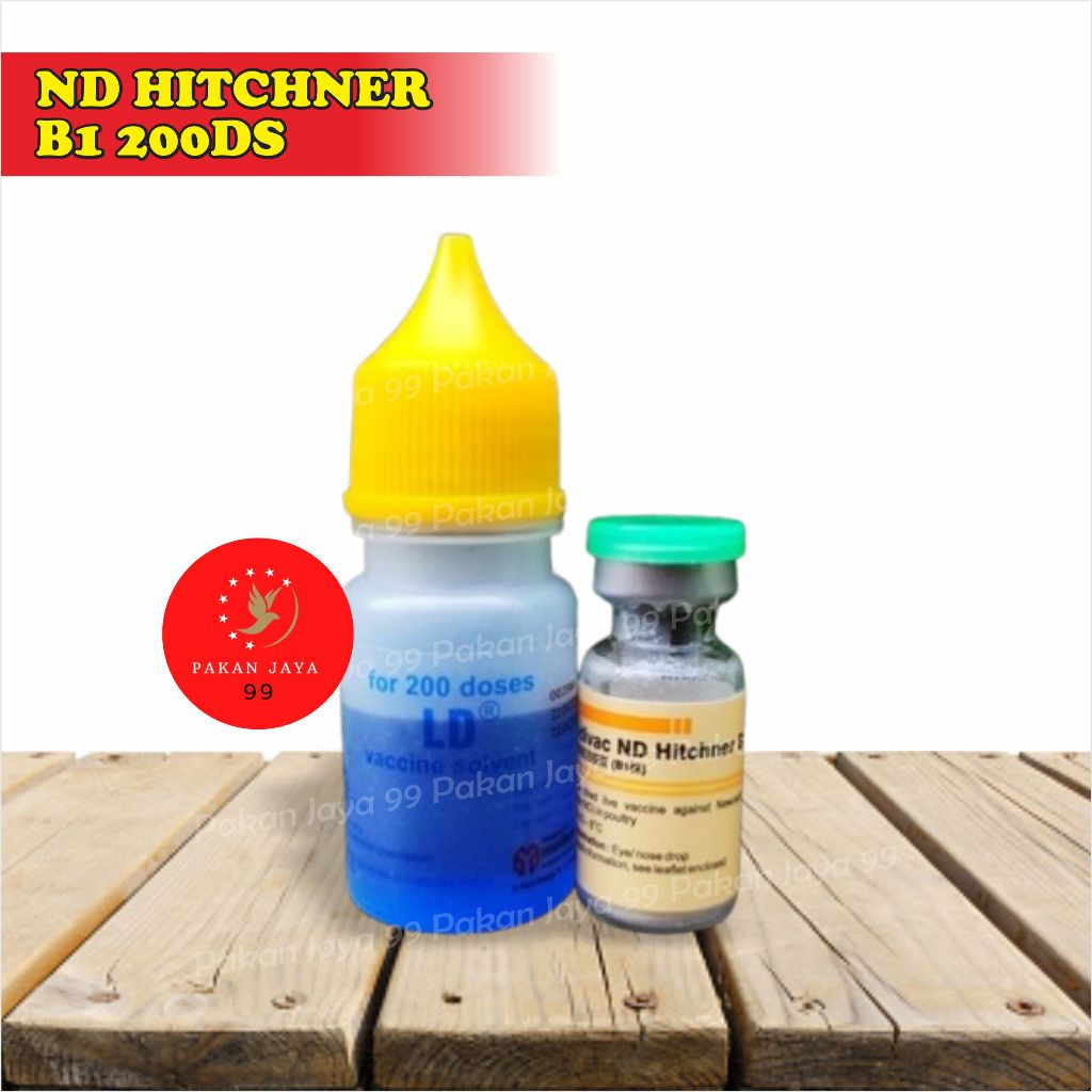 VAKSIN AYAM MEDIVAC ND HITCHNER B1 200 DS DOSIS 200 VAKSIN PERTAMA DOC ANTI VIRUS TETELO AYAM