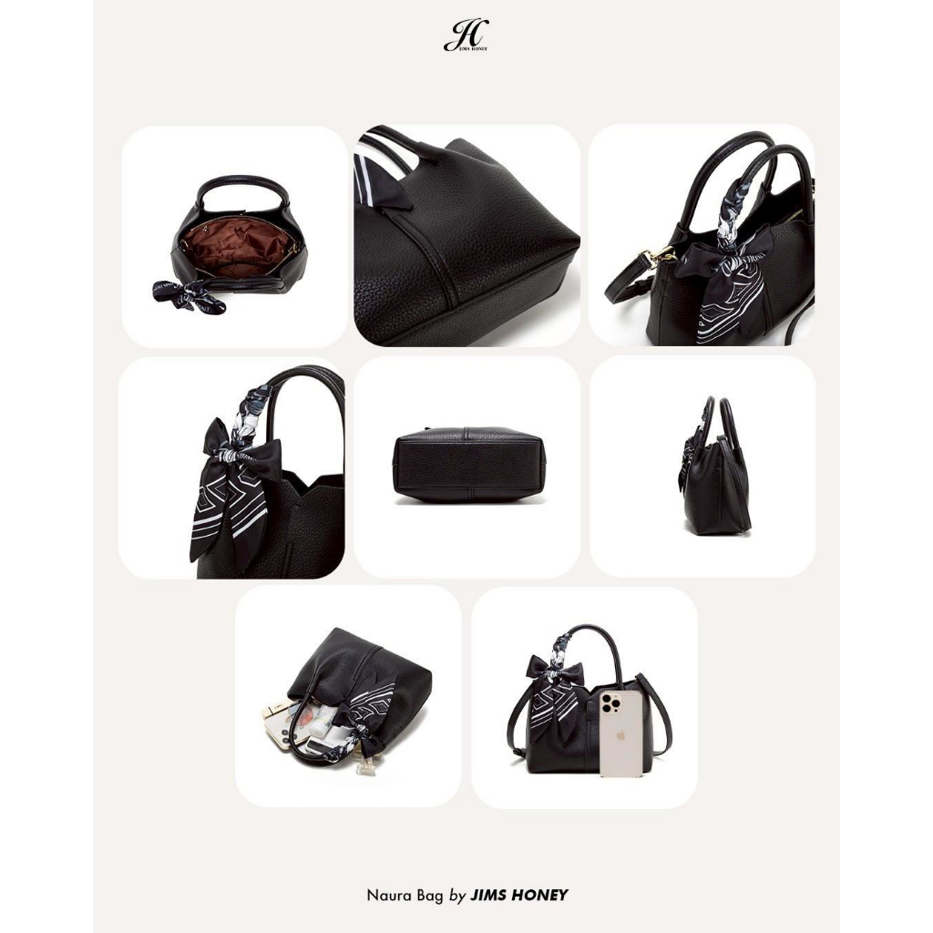 JIMS HONEY FOREVER NAURA BAG Tas Selempang dan Hand Bag Wanita Slingbag Cewek Jimshoney Trendy Elegan