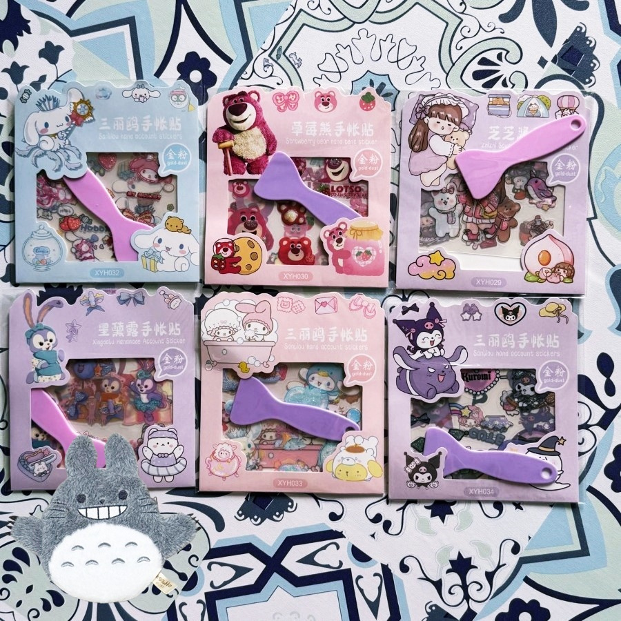 

[1PCS] STIKER GLITTER XYH-033 LUCU ISI 3 LEMBAR 8X10 CM