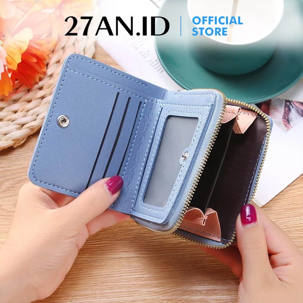 HOT PRODUCT (27AN.ID) Dompet Koin Wanita Resleting 888 Dompet Lipat Koin Tas Dompet Kartu Fashion
