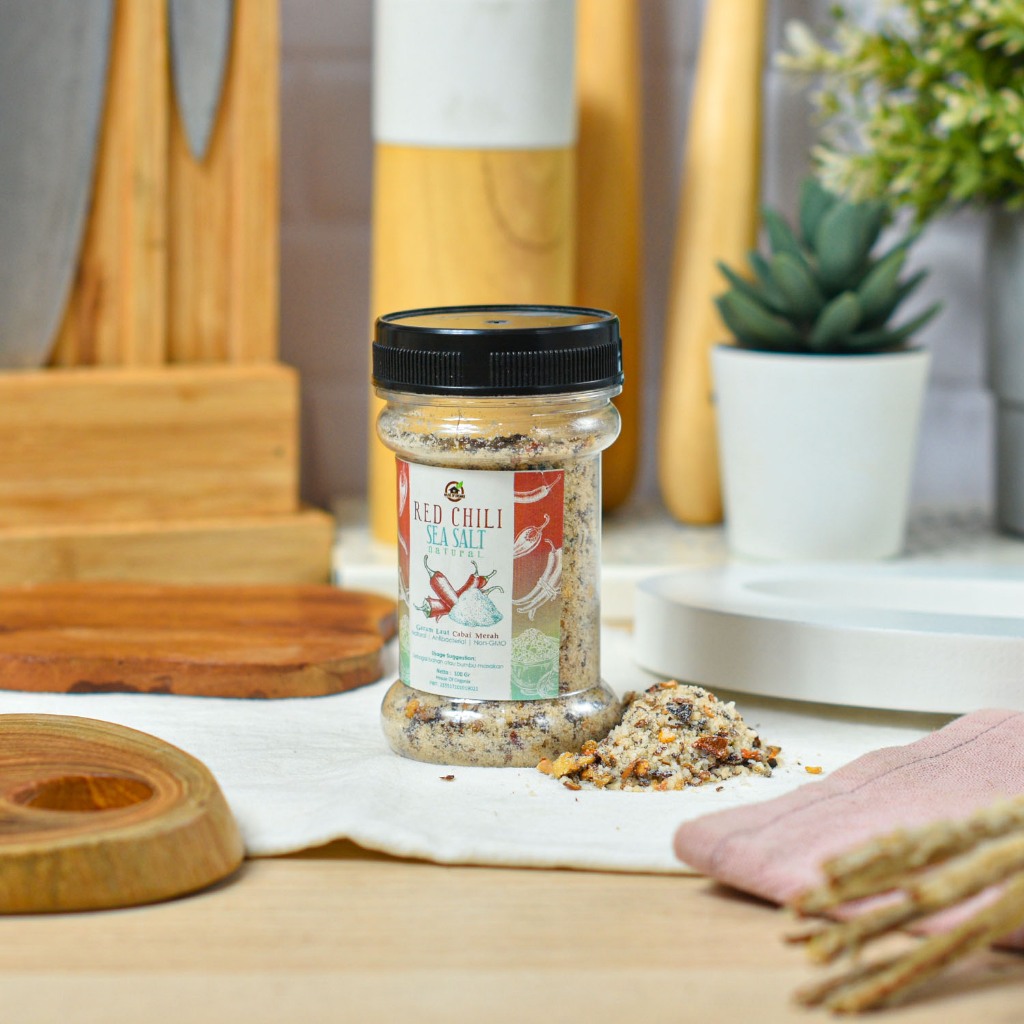 

House Of Organix Red Chili Sea Salt ( Garam Laut Cabai Merah ) 100 Gr