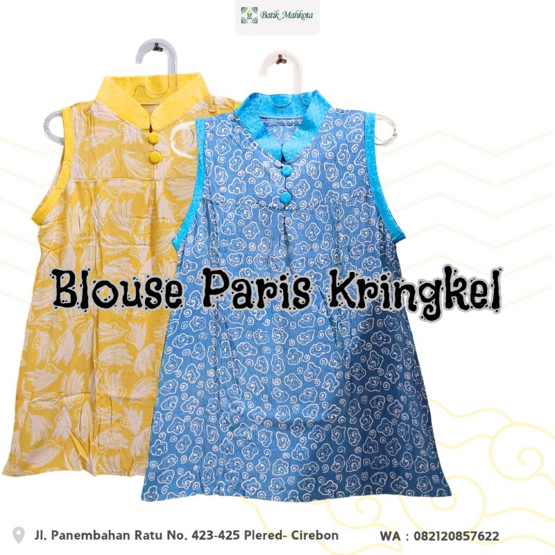 Blouse Batik Paris Kringkel