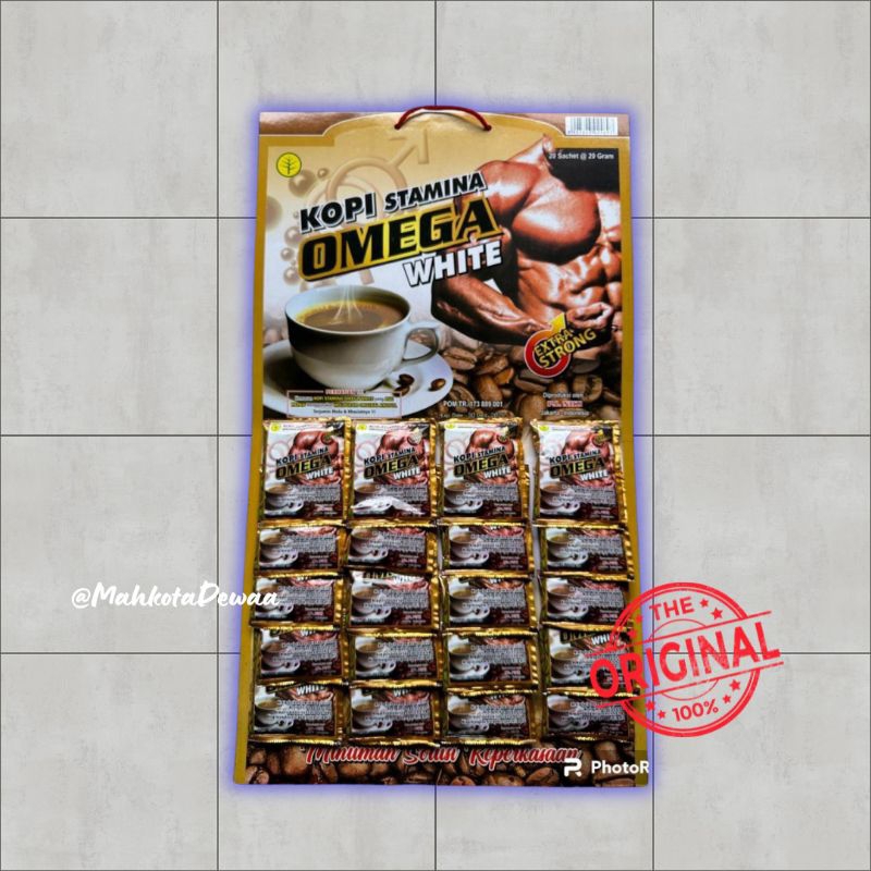 

Kopi Omega White Papan Original