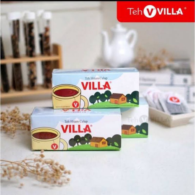 

TEH VILLA HITAM CELUP PER KOTAK