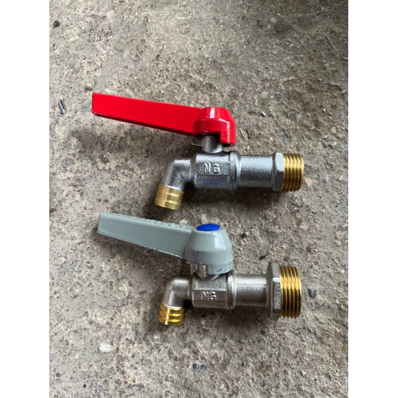 Kran taman besi Kuningan 1/2” & 3/4”