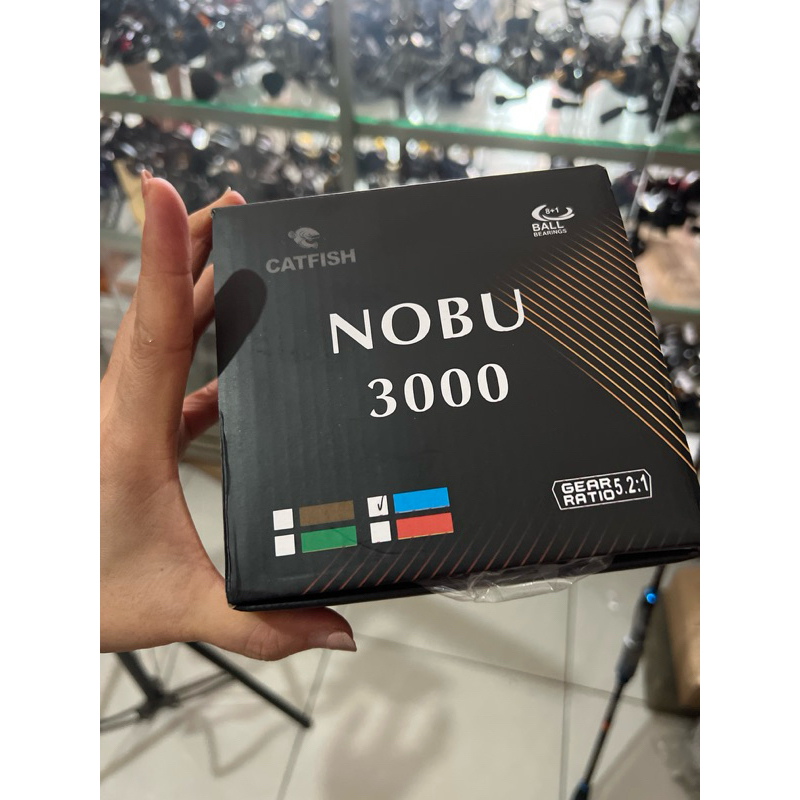 REEL Catfish NOBU One Way 8+1 Ball bearing Normal handle