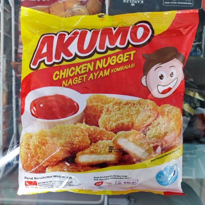 

Akumo Chicken Nugget 500g Akumo Chicken Nugget 1 Kg