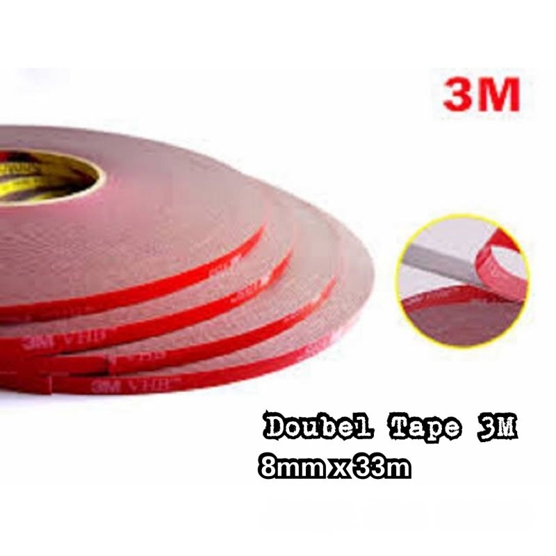 Isolasi doubletape 3M merah