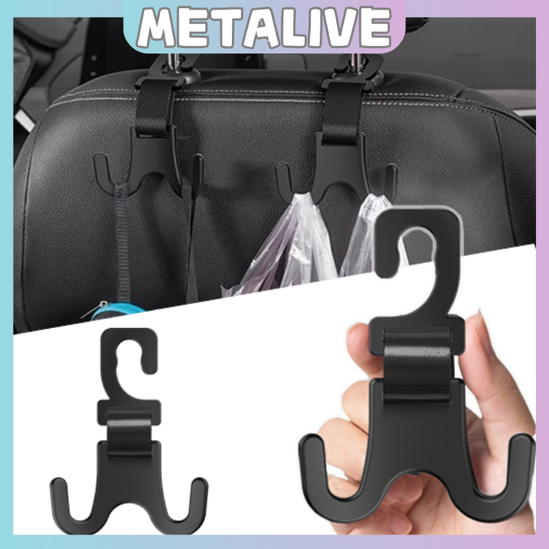 Multifungsi Kait Barang Gantungan Mobil/Sepeda Hanger Hook Cantolan Serbaguna/Car Seat Organizer Gan