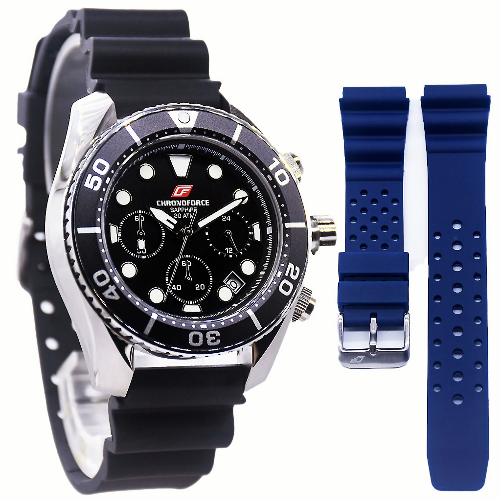 Jam Tangan Pria Chronoforce CF5356MS Original