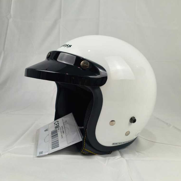 Bisa cod Helm Cargloss Original CFM Hitam Doff ORI 100% Bonus Kaca Datar dan PET