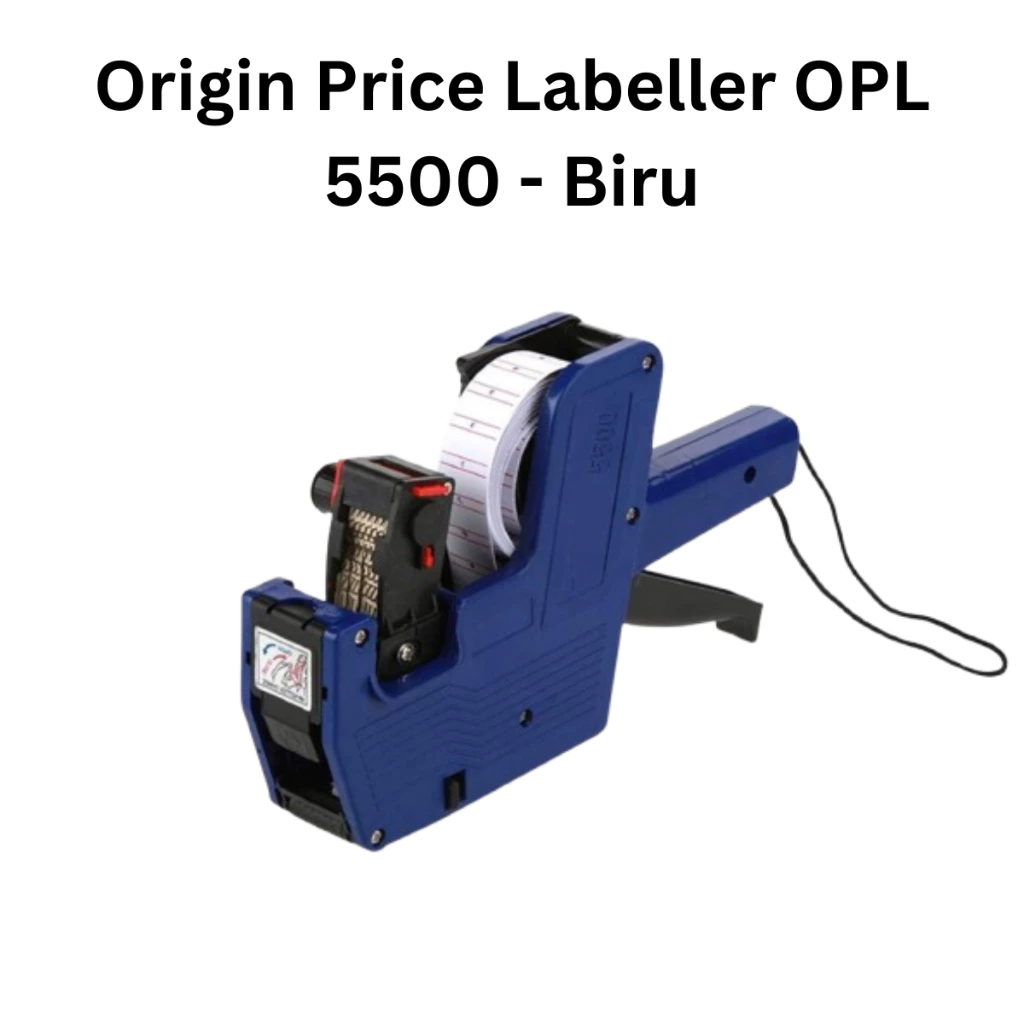 

Alat Label harga - Origin Price Labeller OPL 5500 - Biru