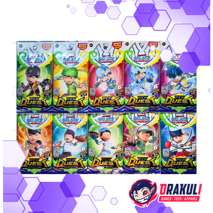 TCG Boboiboy Monsta Galaxy Card Game - Pek Quest Adventure (Bahasa Indonesia)