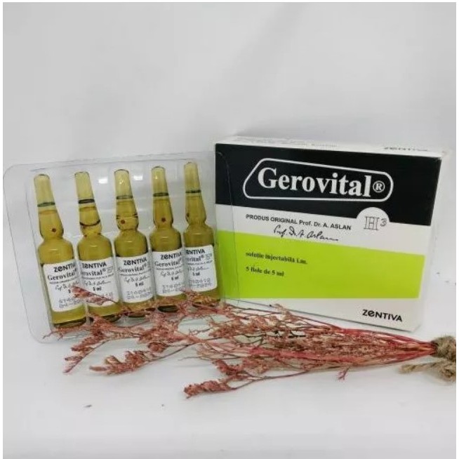 Gerovital Original H3 Ampul Coklat Box ORI