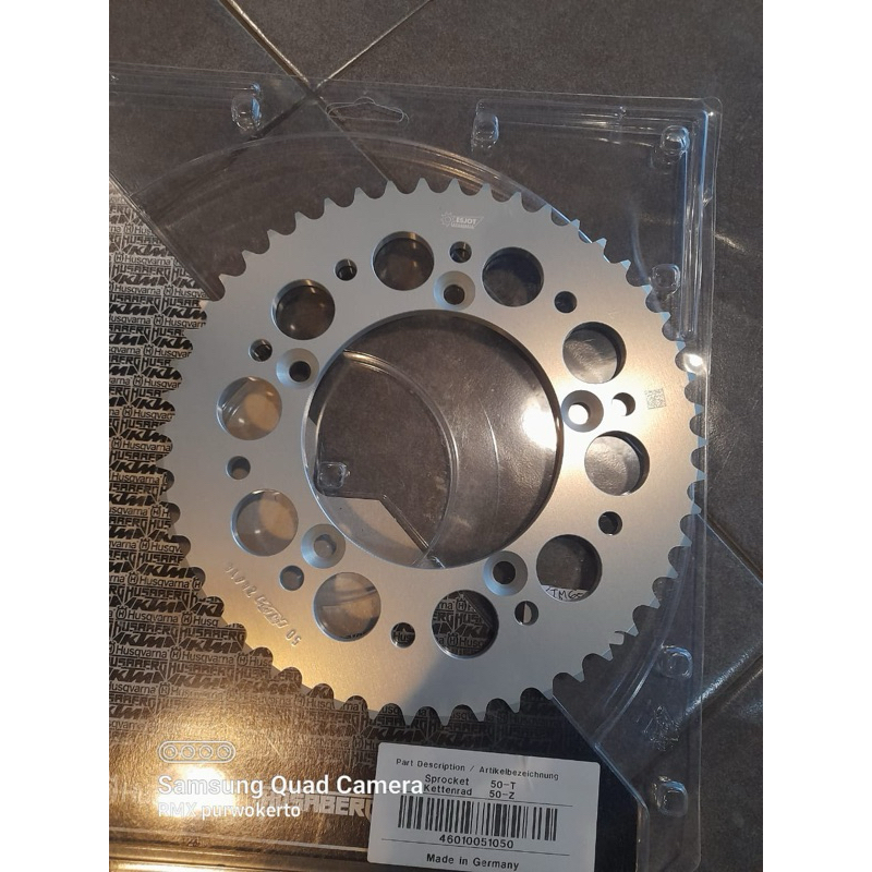 Gir Belakang KTM 65 SX