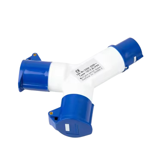 Fort CEE-1013 Industrial Plug & Socket 3 Pin | Industrial Socket Tee | Steker T Industrial