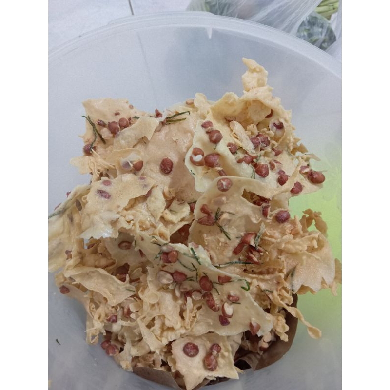 

Peyek Kacang + Rebon Mamah Qiyah