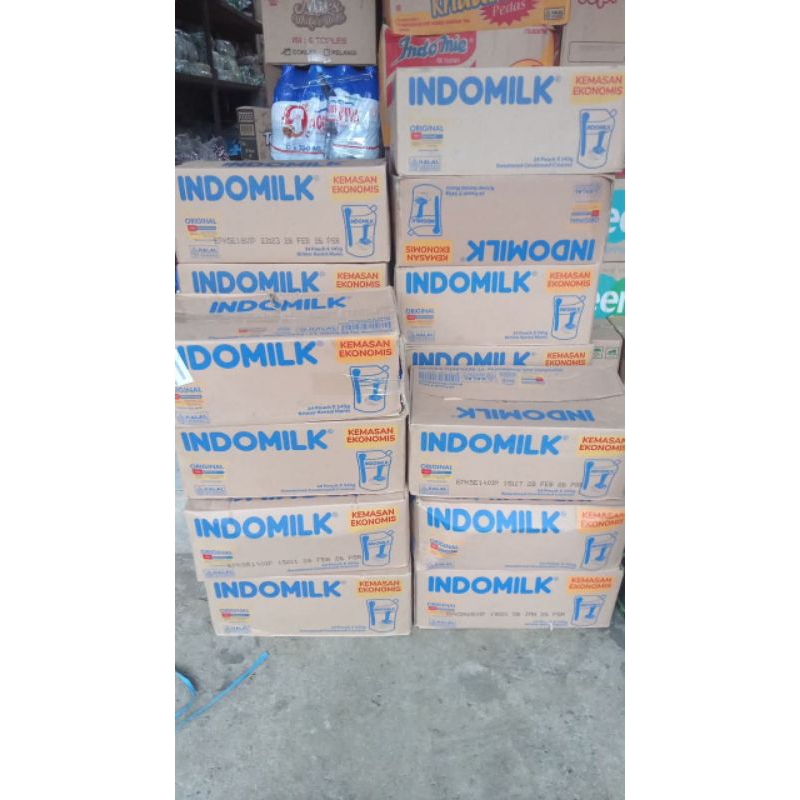 

Indomilk Pouch Creamy Original 545gr Karton Dus