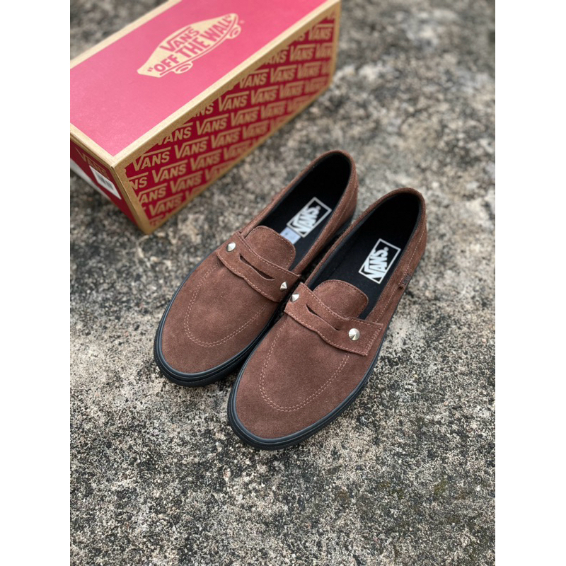 VANS STYLE 53 SPIKES BROWN SLIP ON ORIGINAL