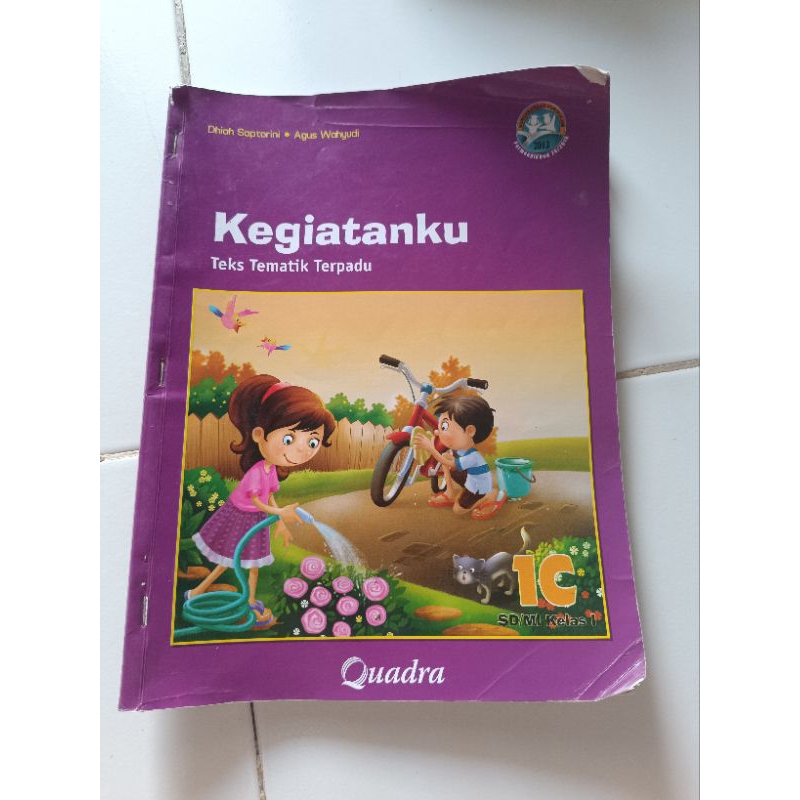 Buku tematik kelas 1 bekas