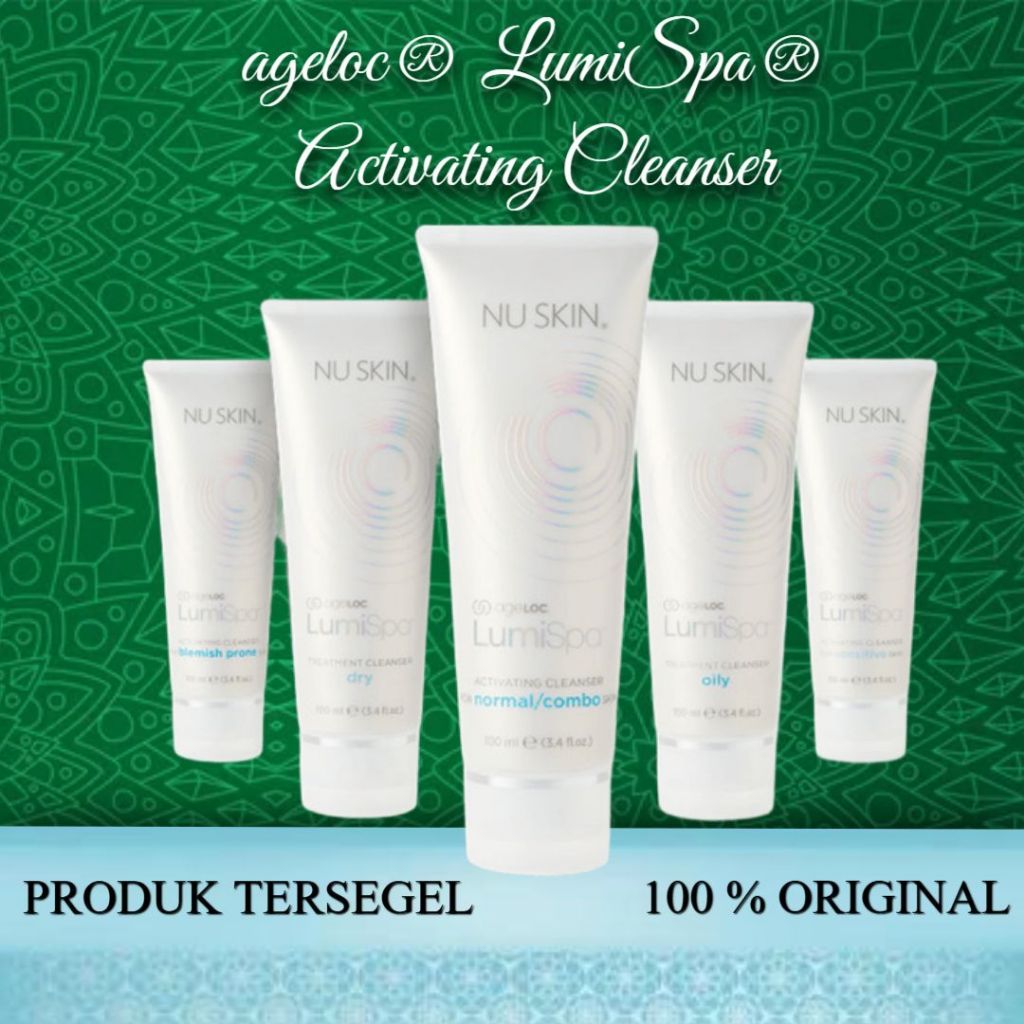 ageLOC NU SKIN LumiSpa Activating Cleanser / Lumi Clenser  Pembersih Wajah Cuci Muka Lumi Spa – NUri
