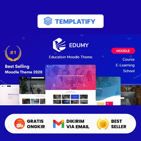 Edumy v4.0.4 - Premium Moodle LMS Theme Website