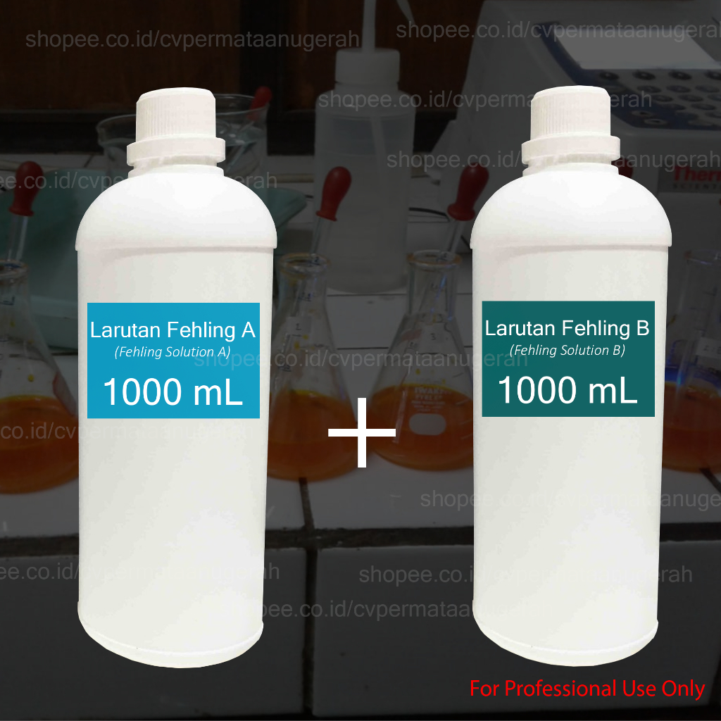 Larutan Fehling A 1000 ml dan Larutan Fehling B 1000 ml / Reagen Fehling A dan Reagen Fehling B