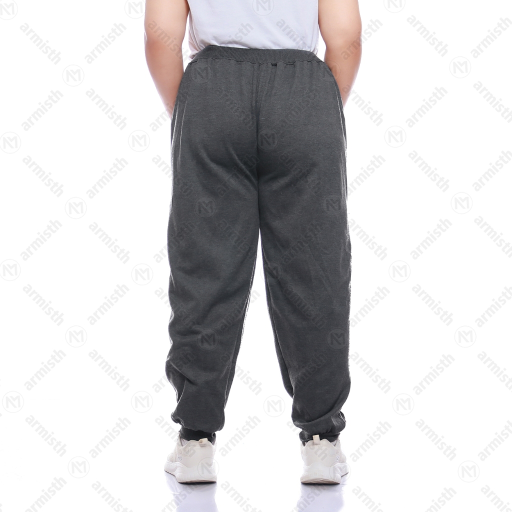 New Deals Celana Training Jogger Polos Wanita Premium Jumbo Size / Celana Training Wanita Jumbo