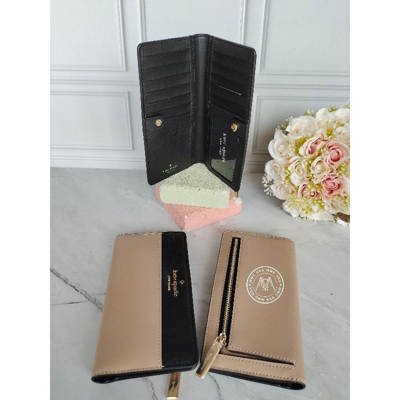 KS MDSN LARGE SLIM WALLET COLORBLOCK KC510 A