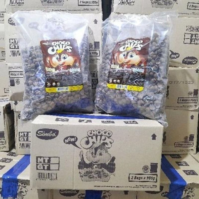 Simba Chocochips / Kokokrunch Coklat 1,9 KG (1 Dus)